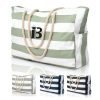 Large Capacity Canvas Travel Tote Bag