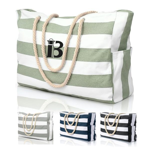 Large Capacity Canvas Travel Tote Bag