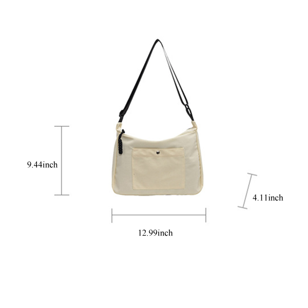 Lightweight Nylon Large Capacity Single Shoulder Bag