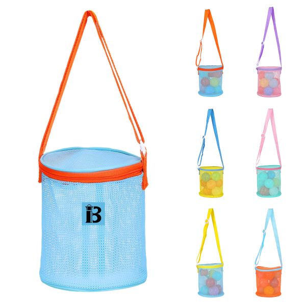 Kids Nylon Mesh Beach Toy Storage Bag
