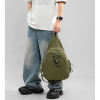 Large Capacity Nylon Crossbody Sling Bag w/ Pockets