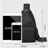 Mini Water Resistant Nylon Crossbody Bag