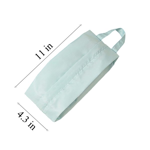 Portable Travel Underwear Cosmetic Organizer Bag w/ Handle