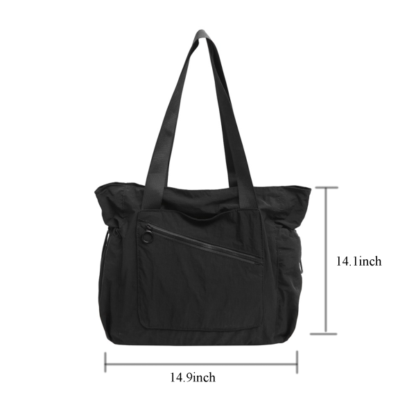 Large Capacity Nylon Shoulder Tote Bag