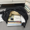 Water Resistant Nylon Drawstring Crossbody Tote Bag