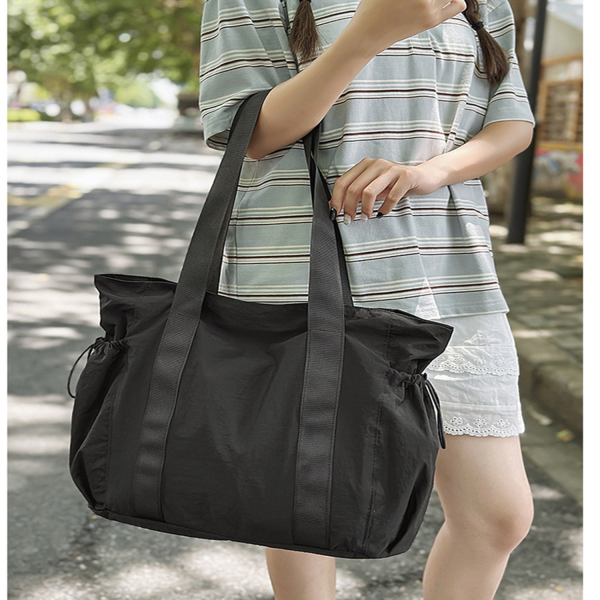 Large Capacity Nylon Shoulder Tote Bag