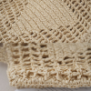 Paper Rope Woven Crochet Beach Tote Bag