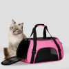 Pet Travel Carrier Bag w/ Adjustable Strap