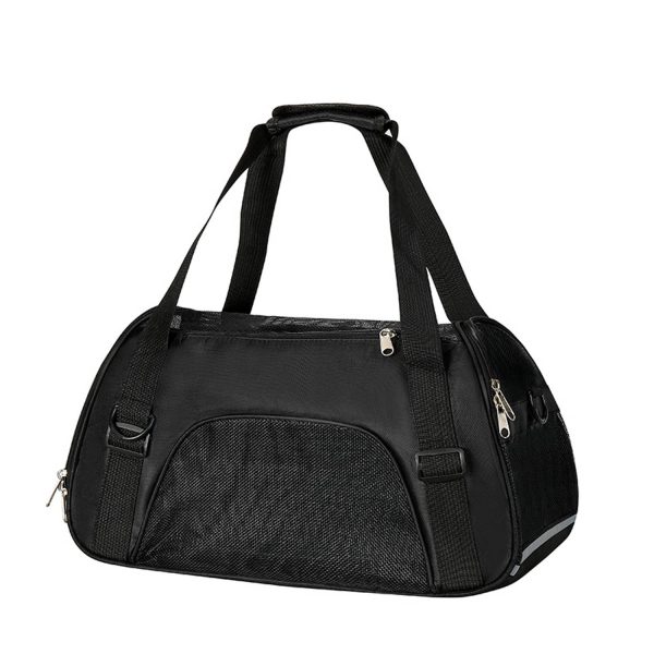 Pet Travel Carrier Bag w/ Adjustable Strap