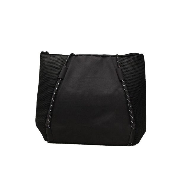 Adjustable Handle Outdoor Polyester Mesh Tote Bag