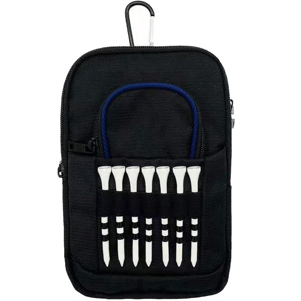 Multi Functional Nylon Golf Accessory Pouch w/ Carabiner