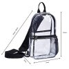 Waterproof Clear PVC Single Shoulder Backpack