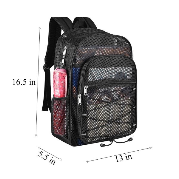 Breathable Mesh Beach Backpack