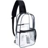Waterproof Clear PVC Single Shoulder Backpack