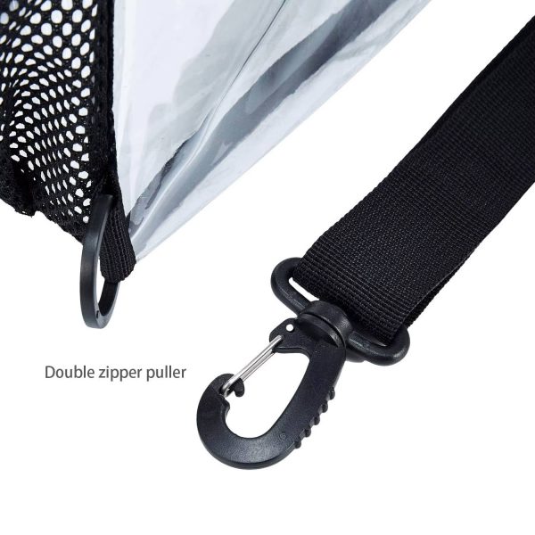 Waterproof Clear PVC Single Shoulder Backpack