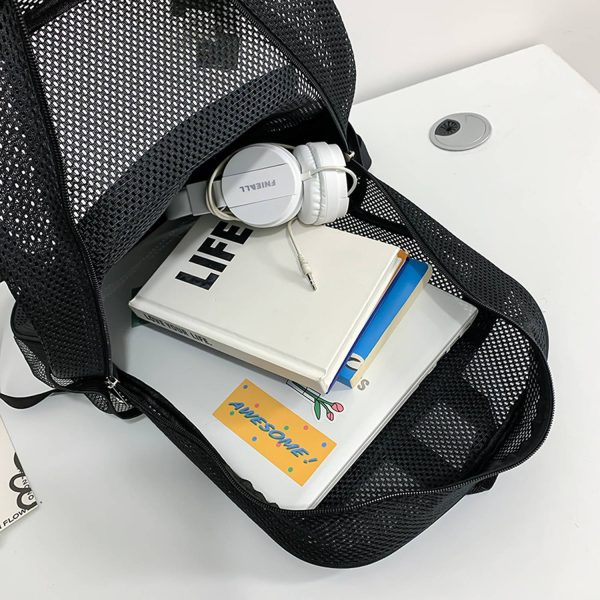 Breathable Mesh Beach Backpack