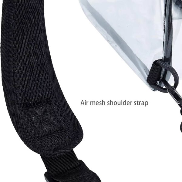Waterproof Clear PVC Single Shoulder Backpack