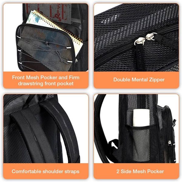 Breathable Mesh Beach Backpack