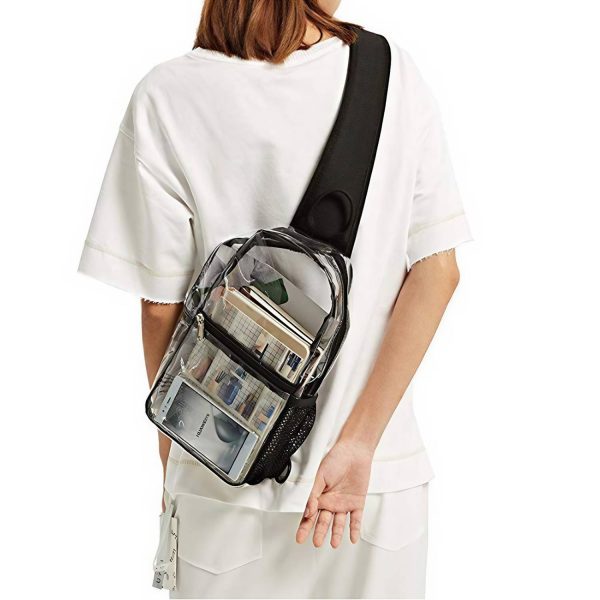 Waterproof Clear PVC Single Shoulder Backpack