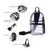 Waterproof Clear PVC Single Shoulder Backpack