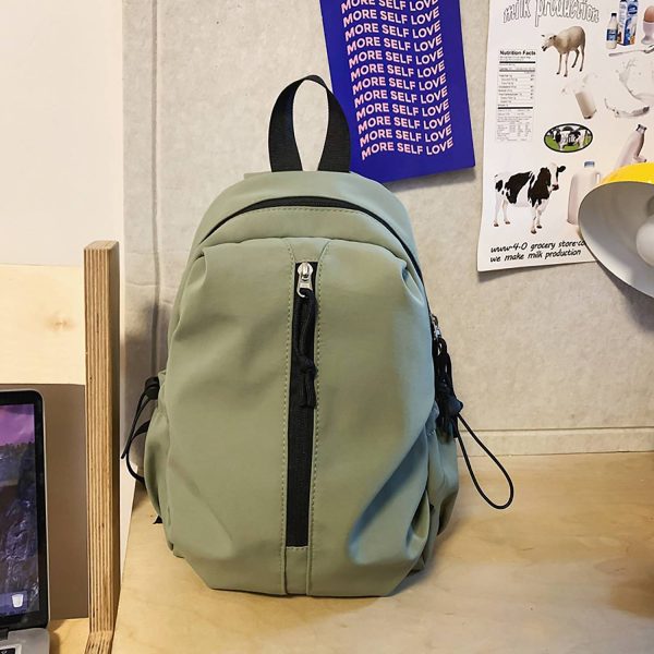 Unisex Lightweight Nylon Casual Backpack