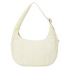 Quilted Puffer Nylon Adjustable Strap Shoulder Bag