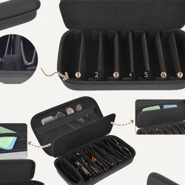 Shockproof EVA Sunglasse Organizer Case
