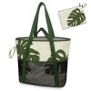 Nylon Zippered Sandproof Foldable Beach Tote Bag