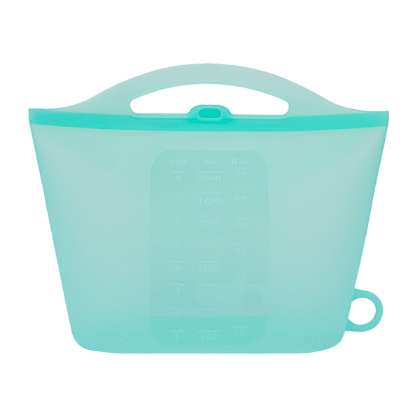 35 Oz Silicone Food Storage Ziplock Bag