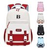 Waterproof Large Capacity Nylon School Backpack