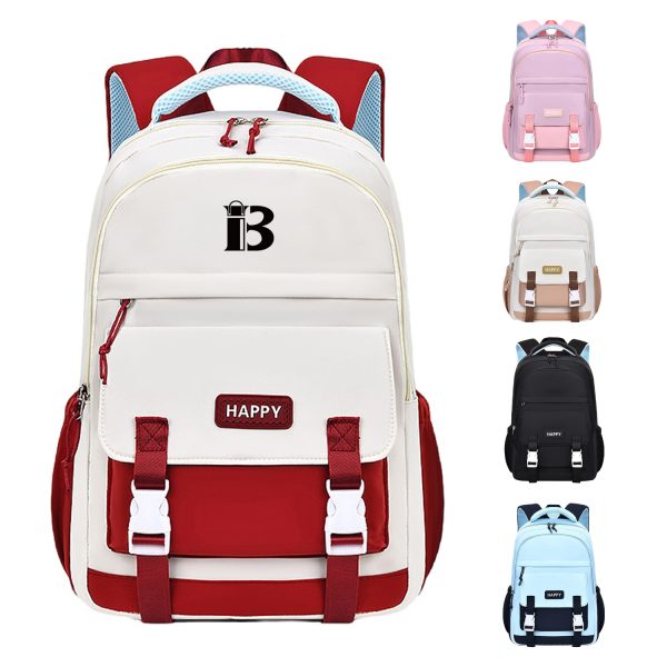 Waterproof Large Capacity Nylon School Backpack