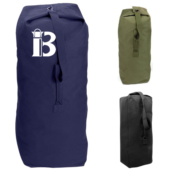Cotton Canvas Duffel Bag