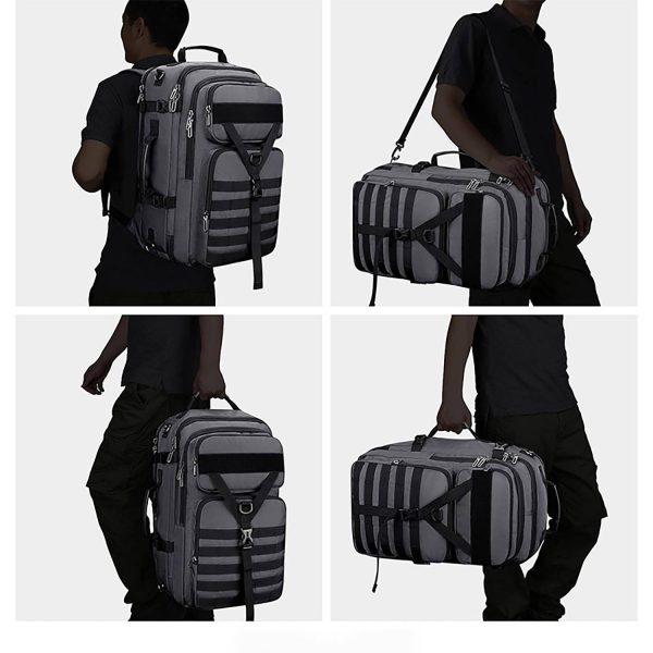 Nylon Water Resistant Travel Backpack