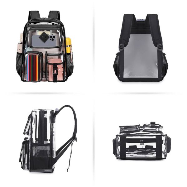 Large Capacity PVC Clear Backpack
