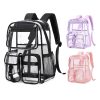 Large Capacity Heavy Duty PVC Clear Backpack