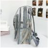 Flip Large PVC Clear Backpack