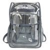 Flip Large PVC Clear Backpack