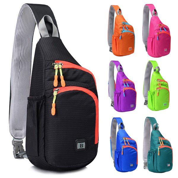 Outdoor Nylon Waterproof Crossbody Chest Bag