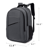 15.6 Inch Waterproof Oxford Laptop Backpack