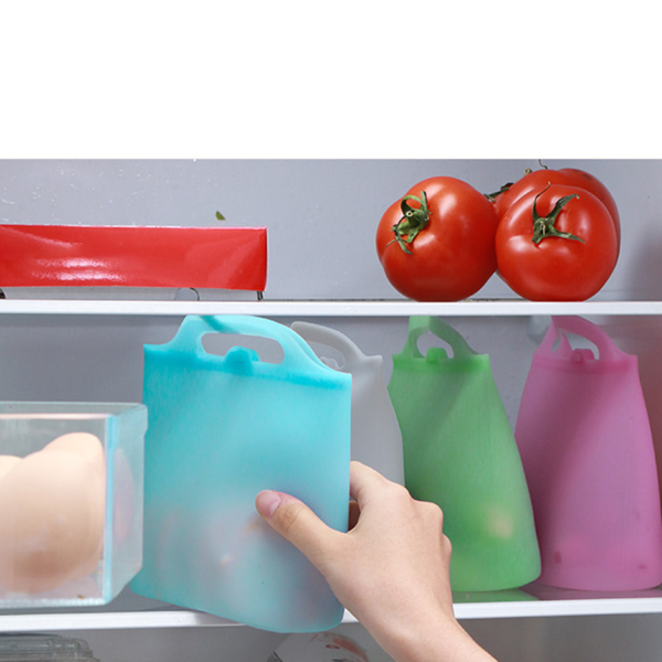 35 Oz Silicone Food Storage Ziplock Bag