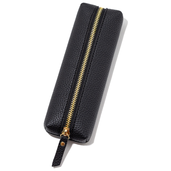 PU Leather Zipper Pencil Pouch