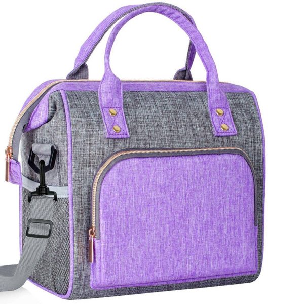 12 Can Insulated Oxford Cooler Lunch Tote Bag