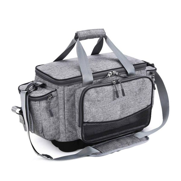 Large Capacity Polyester Waterproof Fishing Tackle Bag