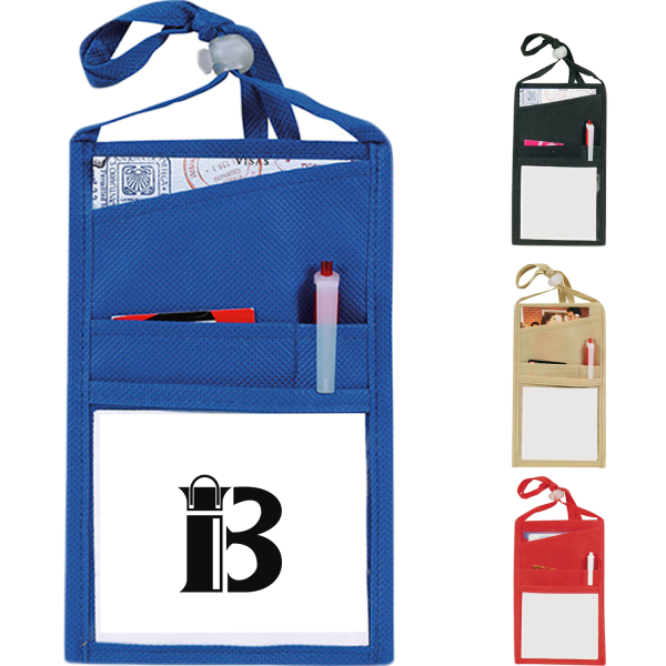 3d89dff8-11d7-4f88-bb7f-a34fbacf3da6_1.png Nonwoven Adjustable Travel ID Holder Lanyard Card