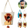 3f314f78-4ea5-40e6-9f1f-9a5c87543f50_1.png Adjustable Lion Design Canvas Pet Cat Carrier Bag