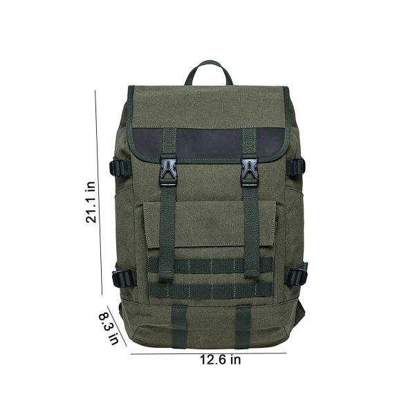 Unisex Travel Large Capacity Canvas Backpack
