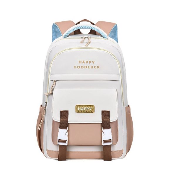 Waterproof Large Capacity Nylon School Backpack