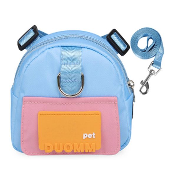 5_1758183547725.jpg Cartoon Pet Polyester Backpack w/ Dog Leash
