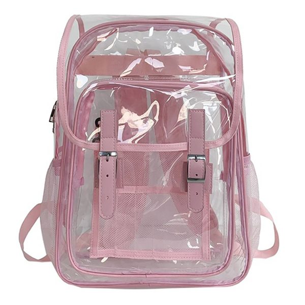 Flip Large PVC Clear Backpack