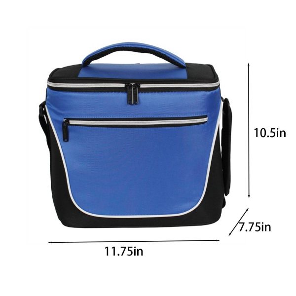 16L Waterproof Oxford Insulated Cooler Lunch Bag